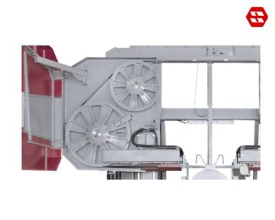 Cast iron band guiding parts 16
