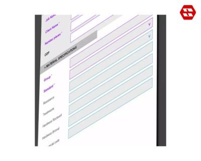 MATERIAL LIBRARY FOR THE AUTOMATIC SETTING OF THE BLADE ROTATION SPEED AND HEAD DOWN FEED RATE 1