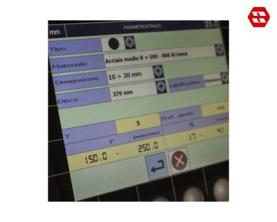 MATERIAL LIBRARY FOR THE AUTOMATIC SETTING OF THE BLADE ROTATION SPEED AND HEAD DOWN FEED RATE 2