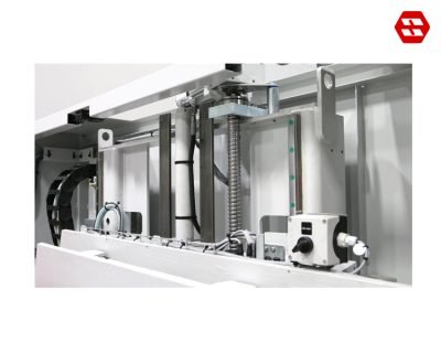 Servo-downfeed with cutting pressure control