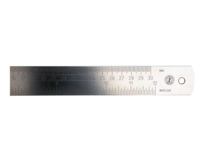 GRADUATED STEEL RULES