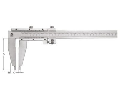 MOORE AND WRIGHT LARGE WORKSHOP VERNIER CALIPER 2