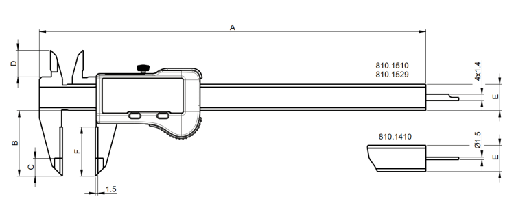 technical-drawing-caliper-s-cal-evo-carbide