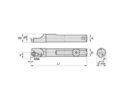 Circle Shank-Type Boring Bars Widia