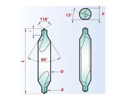 Magafor Performance Center Drills 0811-Tin-8 3