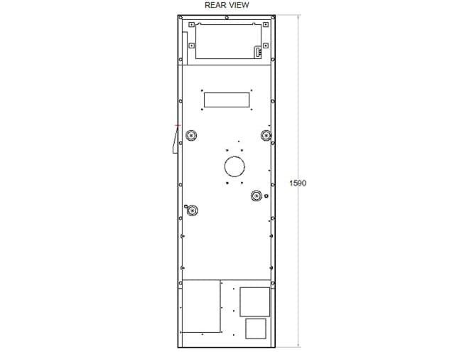 Dindan Cooling Console Linear 2400 WATT (2) Dindan Cooling Console Linear 2400 WATT