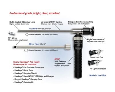 Hawkeye Pro Hardy Borescopes