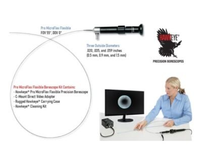 Hawkeye Pro MicroFlex Semi-Rigid Borescopes