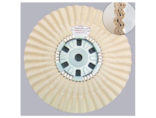 Koyo-Sha Open Double Cloth Bias Sisal Buff Disc (1) Koyo-Sha Open Double Cloth Bias Sisal Buff Disc