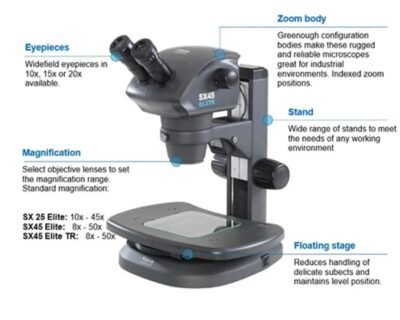 Vision Engineering SX45-TR Trinocular Stereo Microscope